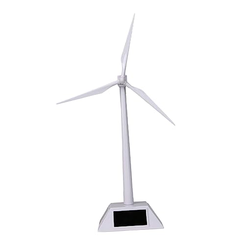 VICASKY Kunststoff-windturbinenmodell Solarenergie Pädagogisches Spielzeug Für Jungen Und Mädchen Desktop-turbinen-windmühlenmodell Für Jungen Und Mädchen von VICASKY