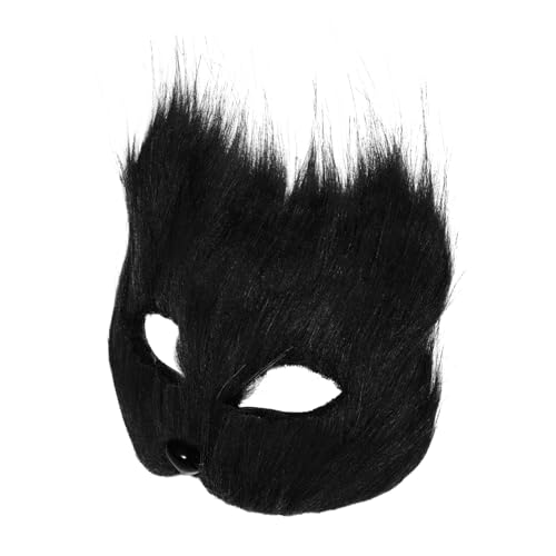 VICASKY tierische Maske Halloween-Kostüme für Hunde Halloween-Schrei Mantel halbes Tier Kunstmaske faschingsparty halloween maske dekorative Masken Maskerade Cosplay-Maske Plastik Black VICASKY tierische Maske Halloween-Kostüme für Hunde Halloween-Schrei Mantel halbes Tier Kunstmaske faschingsparty halloween maske dekorative Masken Maskerade Cosplay-Maske Plastik Black von VICASKY