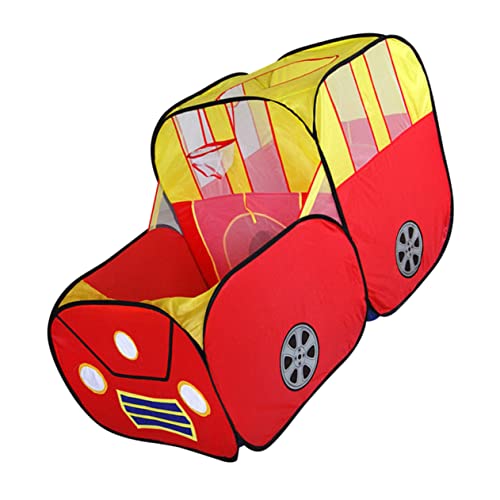 VICASKY tragbares Spielzelt Tent outdoorspielzeug Tent for spielsachen Outdoor outdor Pop-up-Zelt für Kinderzelt im Freien Zelt Spiel Zelthaus rot von VICASKY