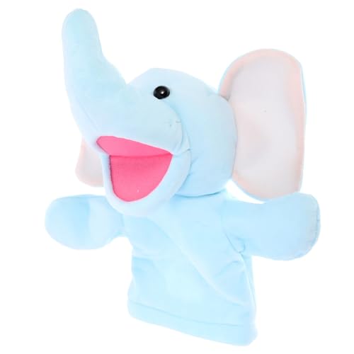VICASKY Tier Handpuppen Für Kinder Üsch Handpuppe Elefant Bewegliche Schnauze Ideal Für Eltern Kind Interaktionen Geschichten Erzählen Und Rollenspiele Handpuppen von VICASKY