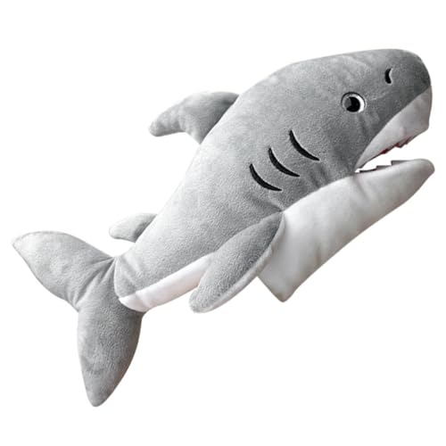 VICASKY üsch Handpuppe Haifisch Interaktive Lernspielzeug Für Realistische Tierdarstellung Fördert Frühe Bildung Perfekt Für Geschichtenerzählen Und Rollenspiele von VICASKY