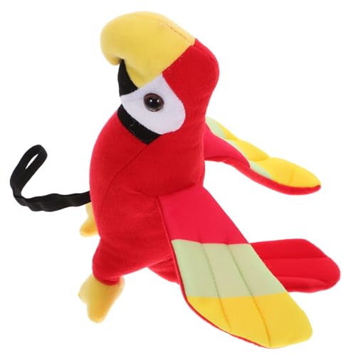 VICASKY Piratenpapagei-Spielzeug Für Kinder Plüsch-schulterpapagei-zubehör Für Piratenkostüm von VICASKY