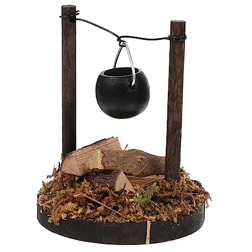 VICASKY zarte Mini-Hausdekoration -Lagerfeuer Mini-Gartendeko kindergeschenke adventsgeschenke spielzeuge basteln Miniaturmodell für die Landschaftsgestaltung Mini- von VICASKY