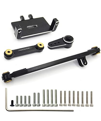 VICRAZZE RC Servo Mount Bracket Mini Servo Arm and Steering Links for ES08MA II Servo Upgrade Parts for Axial SCX24 RC Car Crawler VICRAZZE RC Servo Mount Bracket Mini Servo Arm and Steering Links for ES08MA II Servo Upgrade Parts for Axial SCX24 RC Car Crawler von VICRAZZE