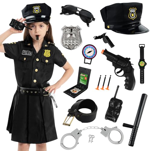 viving Kostüme viving costumes201535 Polizei Schlagstock für Kinder (34 cm,  One Size): : Spielzeug