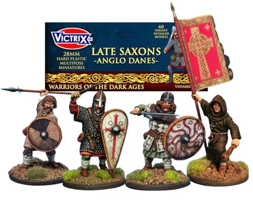Späte Sachsen/Anglodänen, 28 mm, Kunststoff, historische Spiel-Miniaturen Späte Sachsen/Anglodänen, 28 mm, Kunststoff, historische Spiel-Miniaturen von VICTRIX
