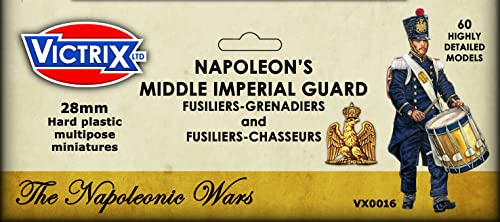 Victrix VX0016 - Napoleons französische mittlere kaiserliche Garde - 60er Set Box - 28mm Plastikminiaturen Napoleon Victrix VX0016 - Napoleons französische mittlere kaiserliche Garde - 60er Set Box - 28mm Plastikminiaturen Napoleon von VICTRIX
