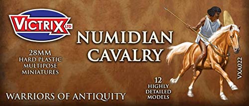 Victrix - Warriors of Antiquity - Numidian Cavalry (12) (28mm scale) von VICTRIX