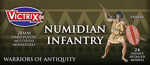 Victrix - Warriors of Antiquity - Numidian Infantry (24) (28mm scale) von VICTRIX