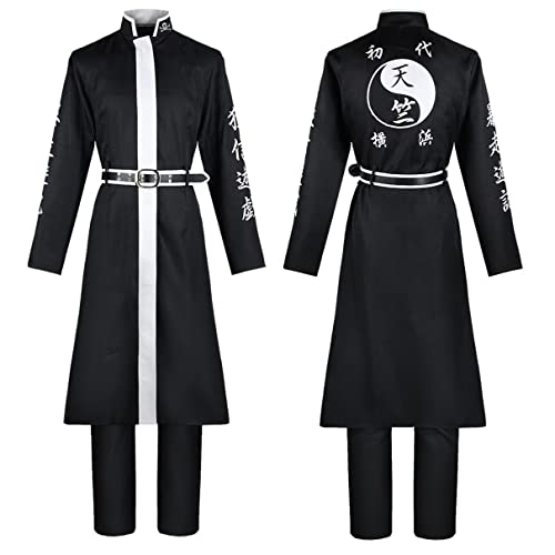VIDOJI Anime Cosplay Kostüm Rindou Haitian Uniformen Halloween Party,Black-XXL VIDOJI Anime Cosplay Kostüm Rindou Haitian Uniformen Halloween Party,Black-XXL von VIDOJI
