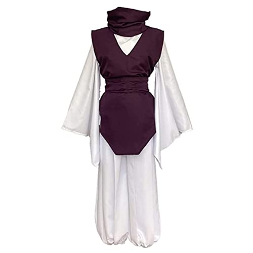 VIDOJI Anime Jujutsu Kaisen Cosplay Kostüm Choso Cosplay Uniform Full Set Halloween Party Dress Up,L-Brown von VIDOJI