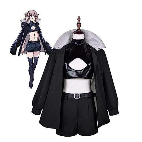 VIDOJI Call Of The Night - Nanakusa Nazuna Cosplay Kostüm Ausgefallene Uniform Outfits Halloween,Black-XXL VIDOJI Call Of The Night - Nanakusa Nazuna Cosplay Kostüm Ausgefallene Uniform Outfits Halloween,Black-XXL von VIDOJI