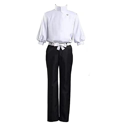 VIDOJI Yuta Okkotsu Cosplay Uniform Schuluniform Halloween Outfit Custom,3XL-White von VIDOJI