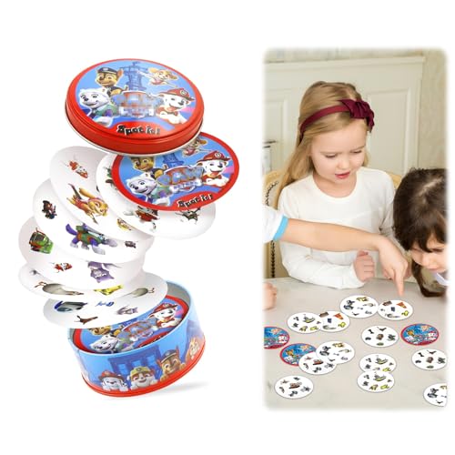 VIDSTW 30 Blatt Kinderpuzzle Kartenspiel, Pictures Spiel für Kinder ab 6 Jahren, 15 Minutes Playing Time, 2-8 Players, 5 Möglichkeiten, das Spiel zu Spielen für Partys, Festivals, Feiern, Halloween VIDSTW 30 Blatt Kinderpuzzle Kartenspiel, Pictures Spiel für Kinder ab 6 Jahren, 15 Minutes Playing Time, 2-8 Players, 5 Möglichkeiten, das Spiel zu Spielen für Partys, Festivals, Feiern, Halloween von VIDSTW