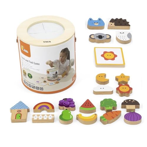 VIGA 44658 Toys-Touch and Find Game von VIGA