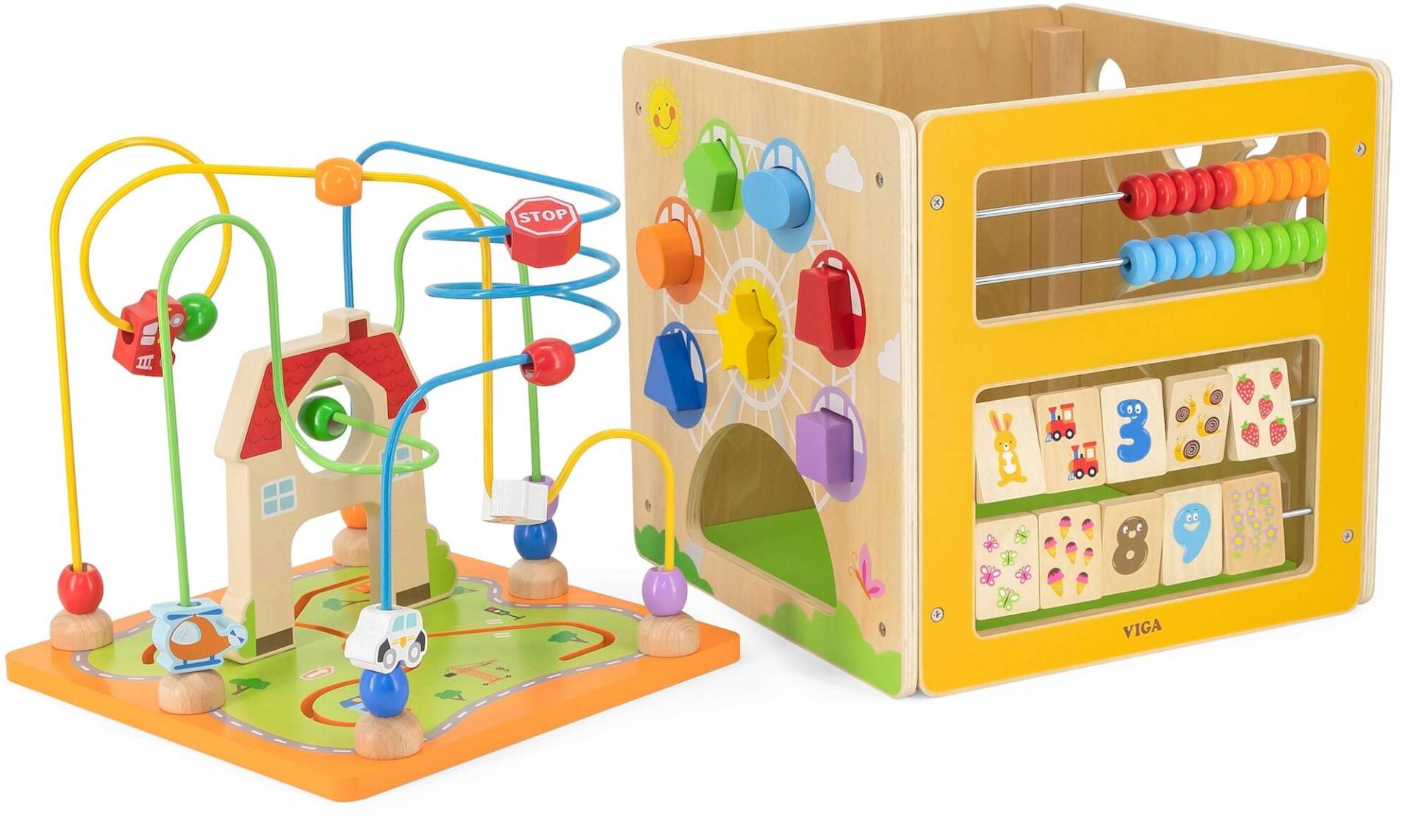 VIGA 5-in-1-Aktivitätsspielzeug, Babyspielzeug von VIGA