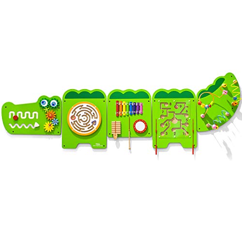 VIGA 50346 Toys-Wandspiel-Krokodil von VIGA