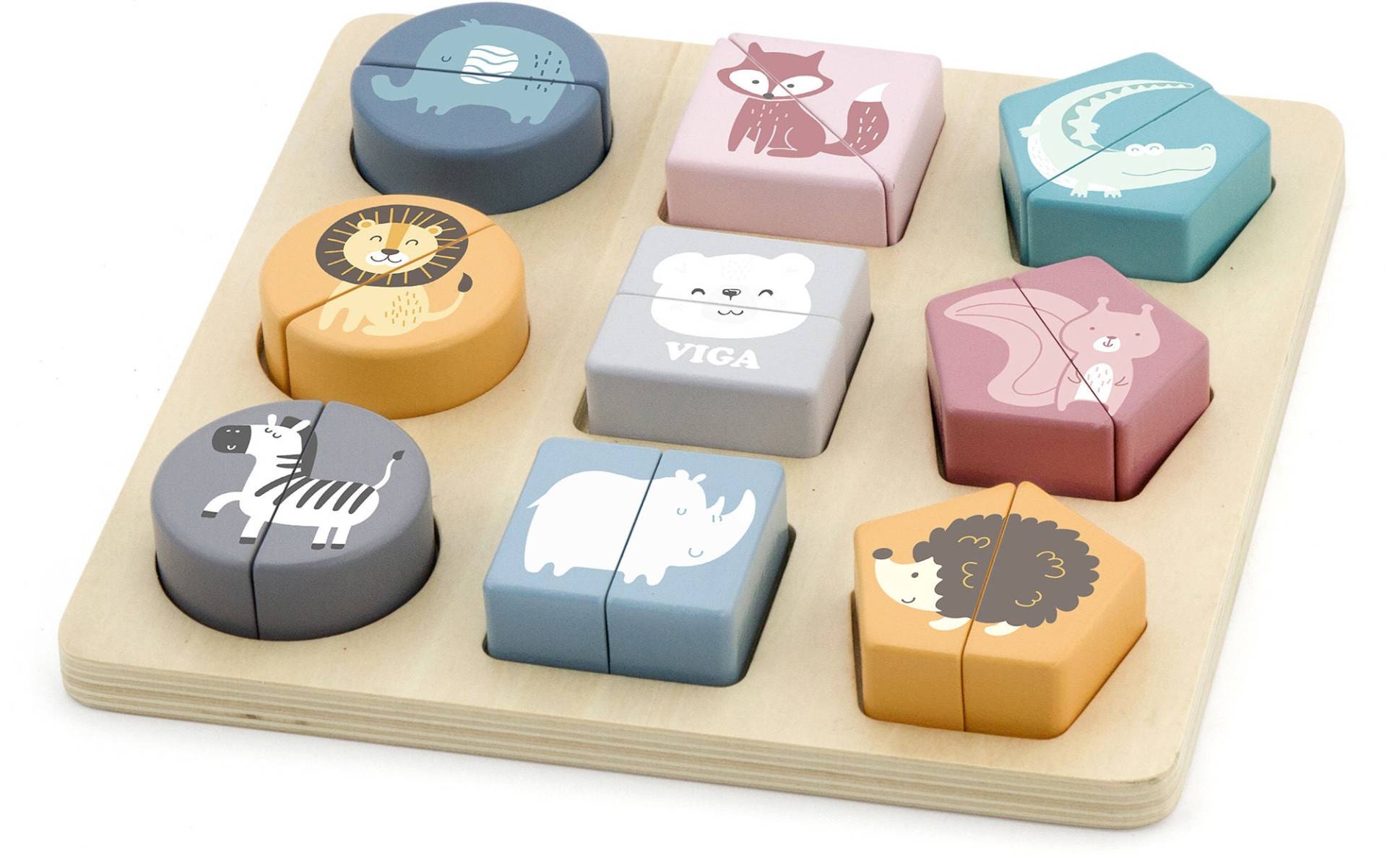 PolarB Holzpuzzle Wildtiere PolarB Holzpuzzle Wildtiere von Polar B
