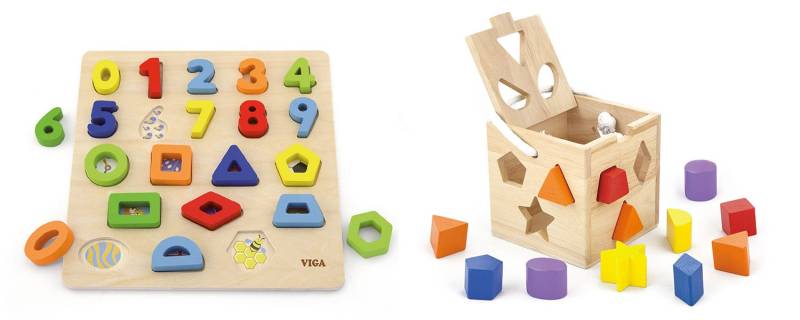 VIGA Holzspielzeug-Set, Babyspielzeug von VIGA