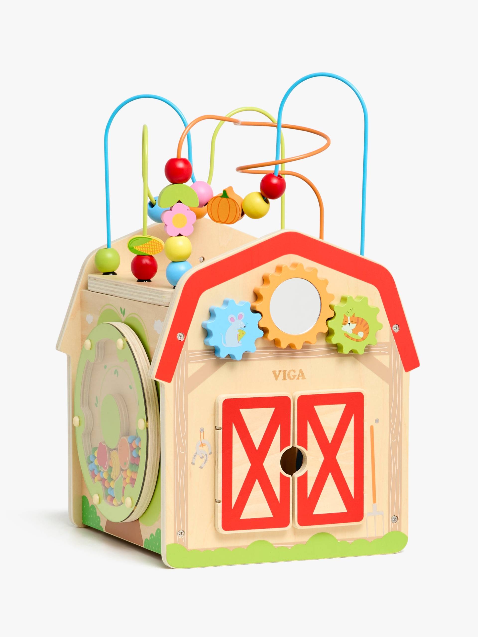 VIGA Motorikwürfel Bauernhof, Babyspielzeug VIGA Motorikwürfel Bauernhof, Babyspielzeug von VIGA