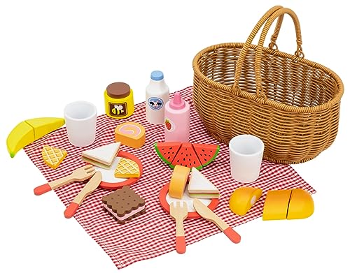 VIGA Picknick-Set aus Holz von VIGA
