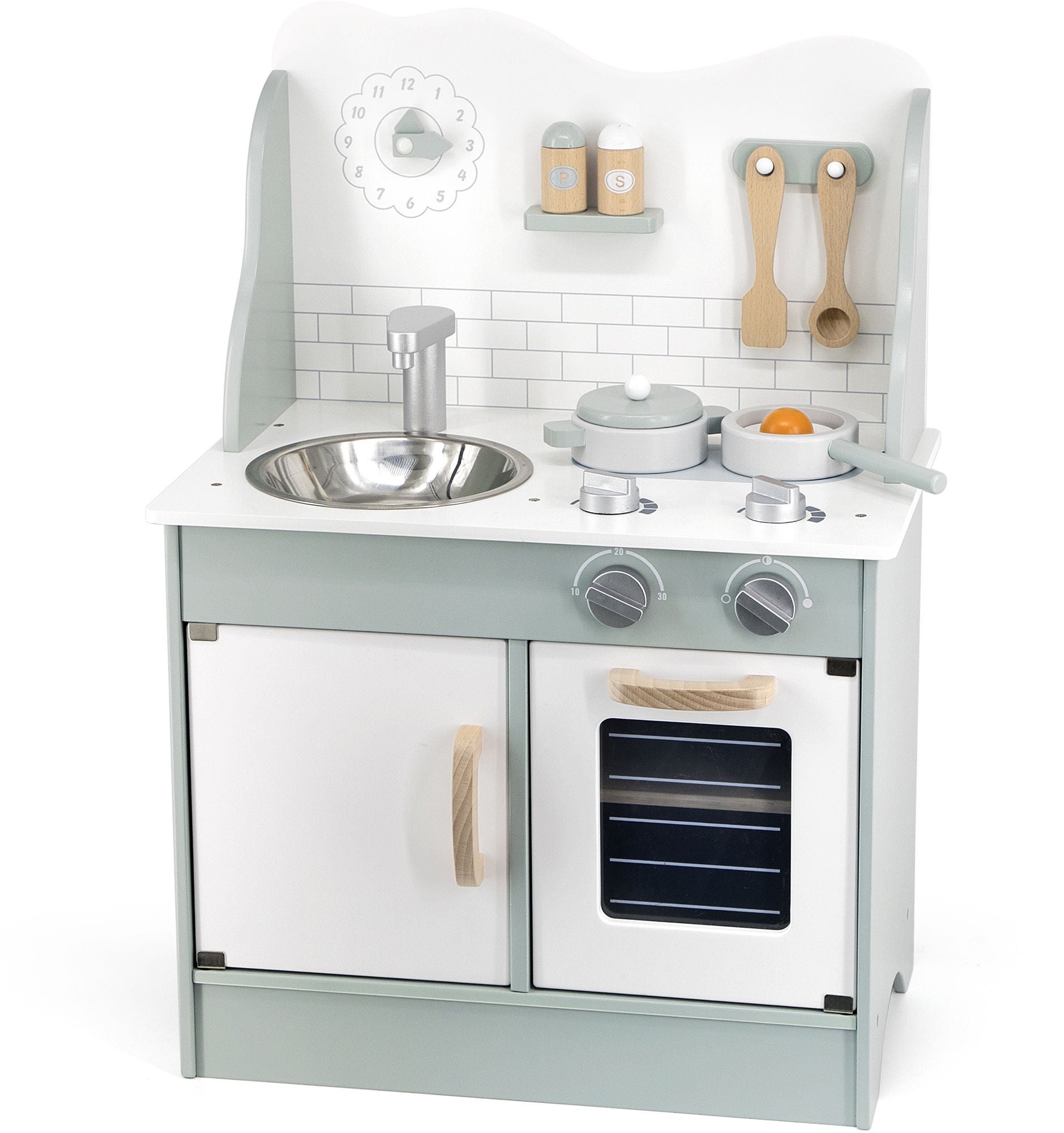 PolarB Spielküche mit Zubehör, Mint, Kinderküche PolarB Spielküche mit Zubehör, Mint, Kinderküche von Polar B