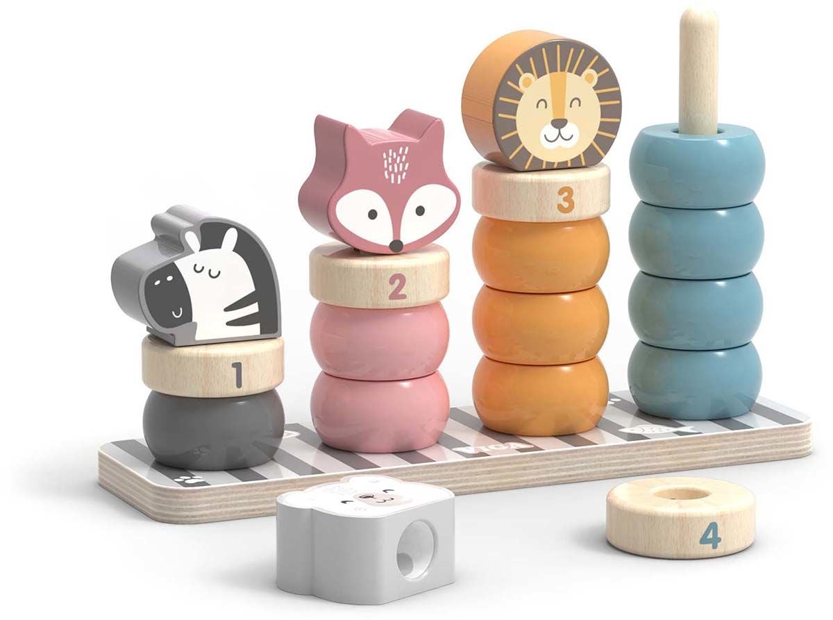 PolarB Stapeltürme Tiere, Babyspielzeug PolarB Stapeltürme Tiere, Babyspielzeug von Polar B