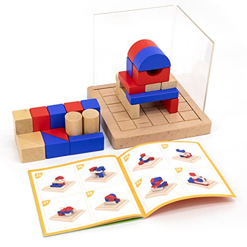 VIGA Toys-3D Block Building Game, 44659 von VIGA