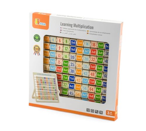 Viga Toys 50036 Learning Multiplication, Multi Color von VIGA