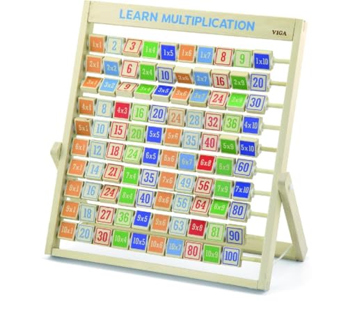 Viga Toys 50036 Learning Multiplication, Multi Color von VIGA