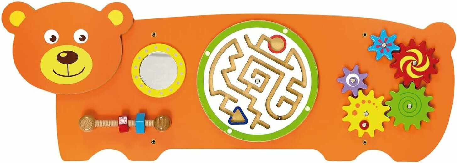 VIGA Wandspielzeug Bär, Babyspielzeug von VIGA