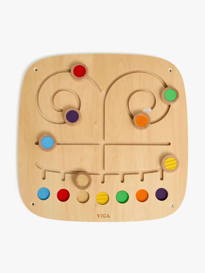 Viga Aktivitätsbrett Fühlen & Zuordnen, Babyspielzeug Viga Aktivitätsbrett Fühlen & Zuordnen, Babyspielzeug von VIGA