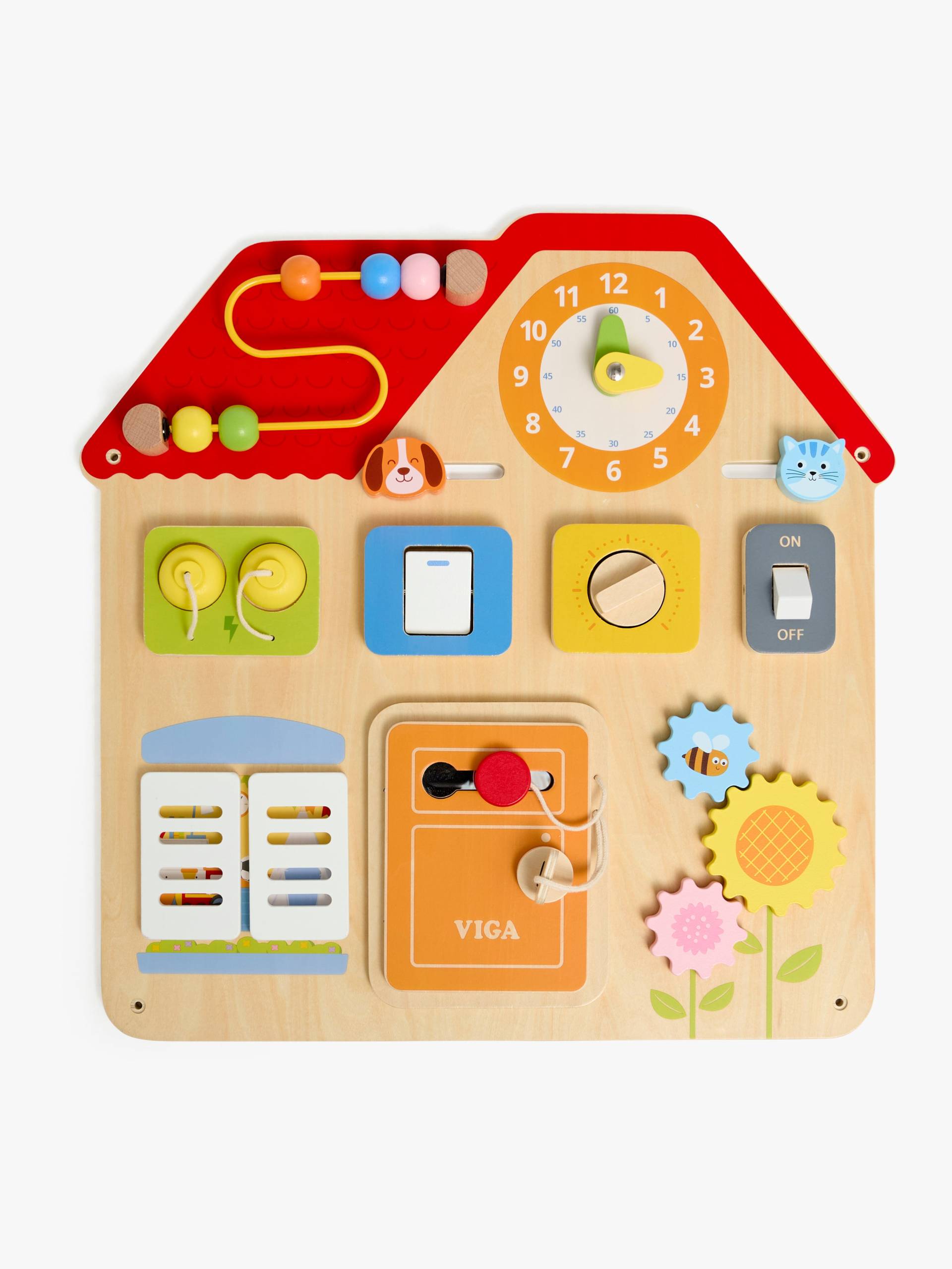 Viga Aktivitätsbrett Little Home, Babyspielzeug Viga Aktivitätsbrett Little Home, Babyspielzeug von VIGA