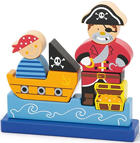Viga Toys - 3D - Magnetpuzzle - Pirat von Viga