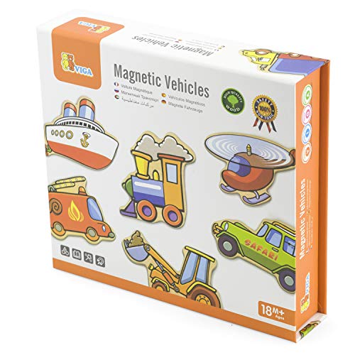 Viga 2043604 Toys - Magnete - Fahrzeuge von Viga