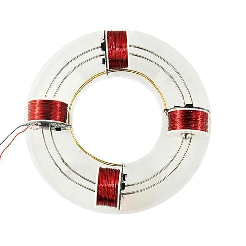 DIY Elektromagnetisches Zyklotron DIY Kreisbeschleuniger wissenschaftliche Experimentiergeräte Physik Lehrmittel Modell (4 Spulen) von VIGAN