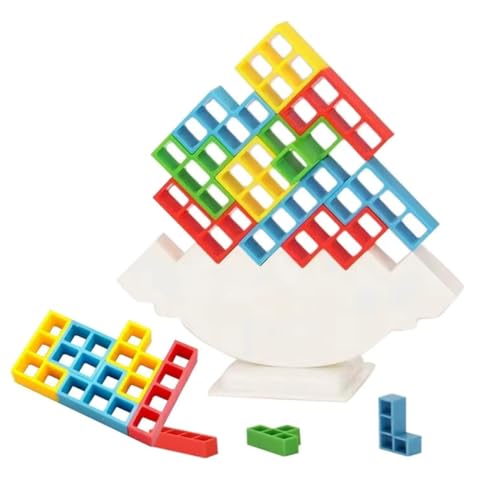 VIGOEXPRESS Tetra Tower Spiel, Innovatives Balance-Spiel, Tetris Balance Spiel, Team Tower Game, Creative Stapelspiel, Soziales Spiel, Turmbau, 2 Spielmodi - JOTETRA VIGOEXPRESS Tetra Tower Spiel, Innovatives Balance-Spiel, Tetris Balance Spiel, Team Tower Game, Creative Stapelspiel, Soziales Spiel, Turmbau, 2 Spielmodi - JOTETRA von VIGOEXPRESS