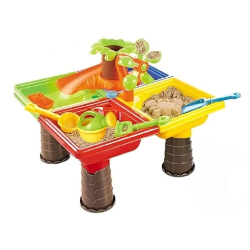 VIGOEXPRESS Wassertisch & Sandtisch für Kinder 38x38x35 cm – Outdoor Spieltisch mit Zubehör, ideal für Garten & Balkon | SANDLANDIA VIGOEXPRESS Wassertisch & Sandtisch für Kinder 38x38x35 cm – Outdoor Spieltisch mit Zubehör, ideal für Garten & Balkon | SANDLANDIA von VIGOEXPRESS