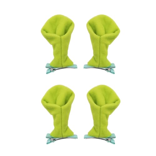 VIGUEUR 2 Paar Monster Oger Ohren Haarspangen Halloween Kostüm Haarspangen Grün Party Dress Up Zubehör für Erwachsene von VIGUEUR