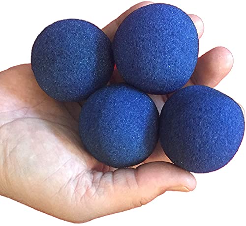Magische Requisiten, 50pcs 4.5cm weicher Schwammball (Blaue Farbe, 4,5cm) von VIHEEVA