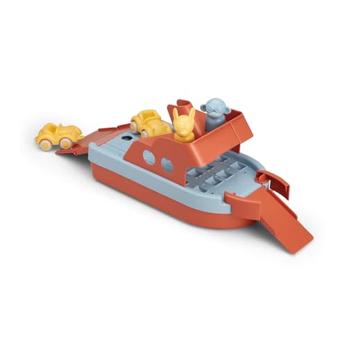 Viking Toys 5381098 Reline Fährschiff, Fähre, Boot mit Spielfiguren und Autos, Wasserspielzeug für Kinder ab 12 Monaten, Spielboot, Badewannenspielzeug von VIKINGTOYS