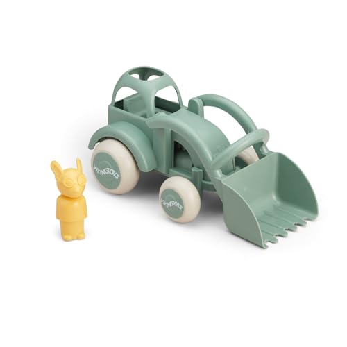Viking Toys 5381255 Reline Radlader, Bagger, Sandkastenfahrzeug mit Spielfigur, Sandfahrzeug für Kinder ab 12 Monaten von VIKINGTOYS