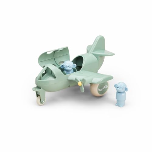 Viking Toys 5381274 Reline Jumbo-Flugzeug mit 2 Figuren, Wasserflugzeug, Outdoor-Spielzeug-Set Strandspielzeug für Kinder ab 12 Monaten von VIKINGTOYS
