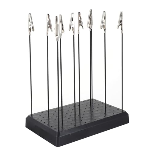 1 Satz Färbetabelle Filter Gestell Airbrush Puff Kühlmitteltrichter-kit Fleck Stand Anzeige Organizer-behälter Sprühen Spender Bahnhof Charme Einstellung Balsam Flüssig Plastik VILLCASE von VILLCASE