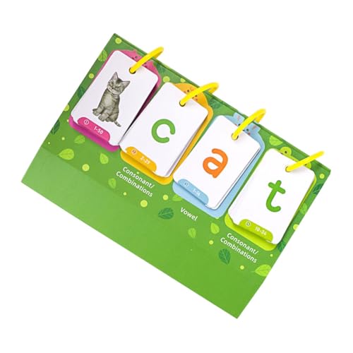 VILLCASE 1 Satz Bildungskarten Vorschulaktivität Rechtschreiblernspielzeug Montessori-lernkarten Wortbildungsspiele Sprachlernkarten Sprechende Karteikarten Frühe Lernkarten Plastik VILLCASE 1 Satz Bildungskarten Vorschulaktivität Rechtschreiblernspielzeug Montessori-lernkarten Wortbildungsspiele Sprachlernkarten Sprechende Karteikarten Frühe Lernkarten Plastik von VILLCASE