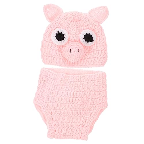 VILLCASE 1 Satz Neugeborenen Fotografie Outfit Teiliges Handgehäkelte Tierkostüme mit Hut Strampler für Fotoshootings Besondere Anlässe Babybekleidung für Erinnerungen VILLCASE 1 Satz Neugeborenen Fotografie Outfit Teiliges Handgehäkelte Tierkostüme mit Hut Strampler für Fotoshootings Besondere Anlässe Babybekleidung für Erinnerungen von VILLCASE