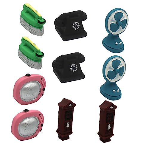 VILLCASE 10 Stück Haushaltsgeräte Modell Ornamente Miniaturmöbel Winzige Möbel Dekoration Retro Mini DIY Möbelmodell Simulationsspielzeug Kinderspielzeug Mini VILLCASE 10 Stück Haushaltsgeräte Modell Ornamente Miniaturmöbel Winzige Möbel Dekoration Retro Mini DIY Möbelmodell Simulationsspielzeug Kinderspielzeug Mini von VILLCASE