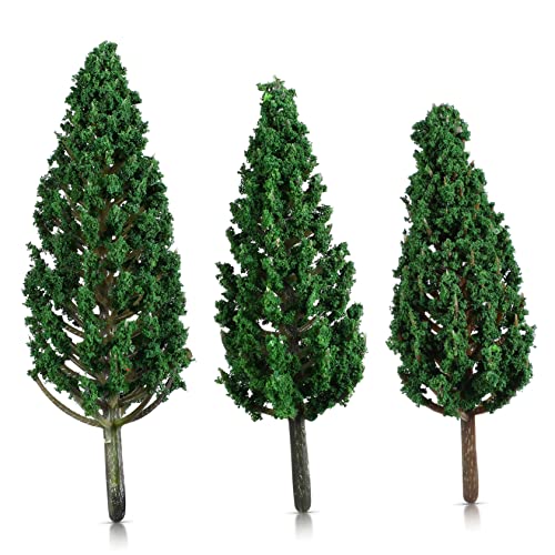 VILLCASE 120 STK Kleiner Baum künstliche Sträucher Miniaturpflanzen Grün Modelle Miniaturbäume zum Basteln Eisenbahn Bäume Sandkasten Modellbaum Modellmaterial Materialien von VILLCASE