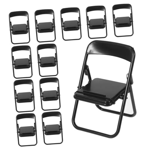 VILLCASE 18 Stück Teiliges Miniatur Klappstuhl als Realistische Handyhalterung und Dekoration Detailreich Gestaltete Mini Stühle für Wohnaccessoires und Praktische Smartphone Ständer VILLCASE 18 Stück Teiliges Miniatur Klappstuhl als Realistische Handyhalterung und Dekoration Detailreich Gestaltete Mini Stühle für Wohnaccessoires und Praktische Smartphone Ständer von VILLCASE