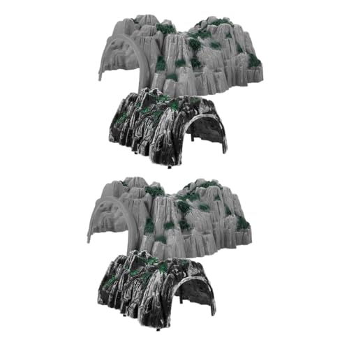 VILLCASE 2 Sätze Simulations Höhle Spielzeugtunnel Für Modellbau Modellbau-Tunnel Lustiger Zugtunnel Simulation Zugtunnel Dekoratives Tunnelmodell Zugtunnel Für Spiele Plastik 2 Stück * 2 VILLCASE 2 Sätze Simulations Höhle Spielzeugtunnel Für Modellbau Modellbau-Tunnel Lustiger Zugtunnel Simulation Zugtunnel Dekoratives Tunnelmodell Zugtunnel Für Spiele Plastik 2 Stück * 2 von VILLCASE
